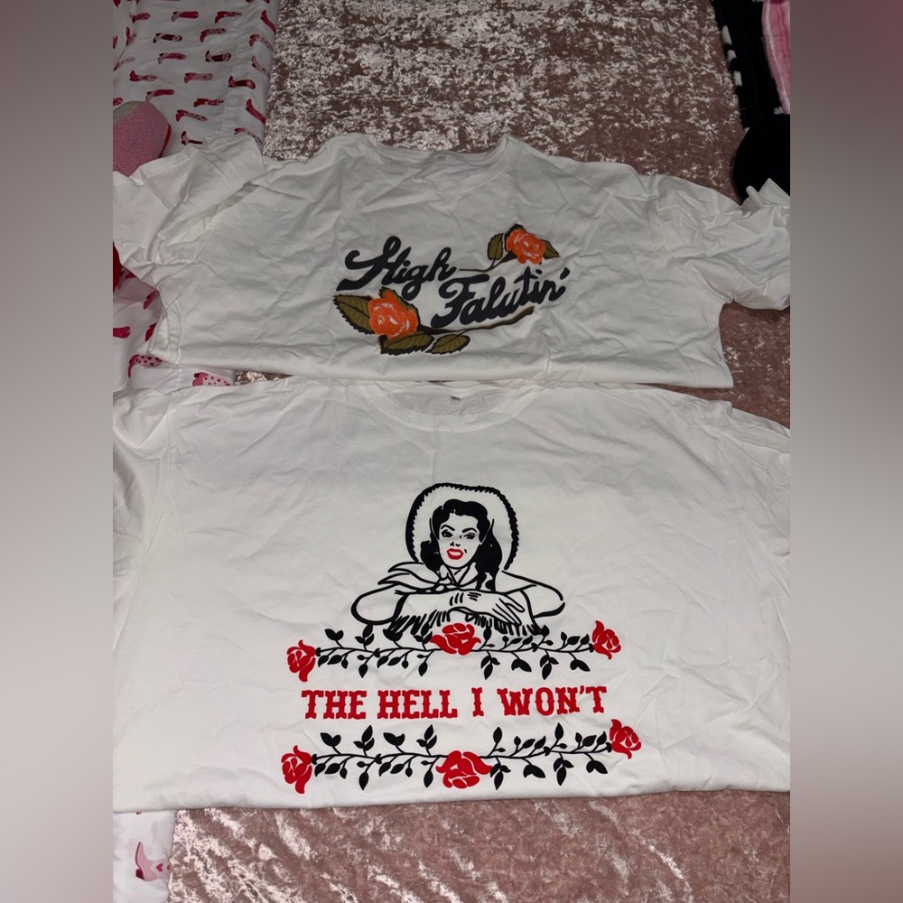 2 pack western graphic tees